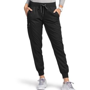 Purple Label Yoga Scrub Jogger Pants